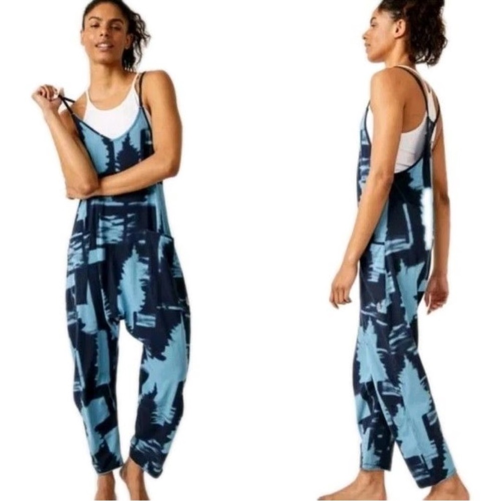 Free People Hot Shot printed onsie